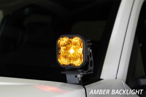 Toyota Tacoma LED Light Kit - Diode Dynamics - Stage Series Backlit Ditch Light Kit - Pro Yellow - `16-`27